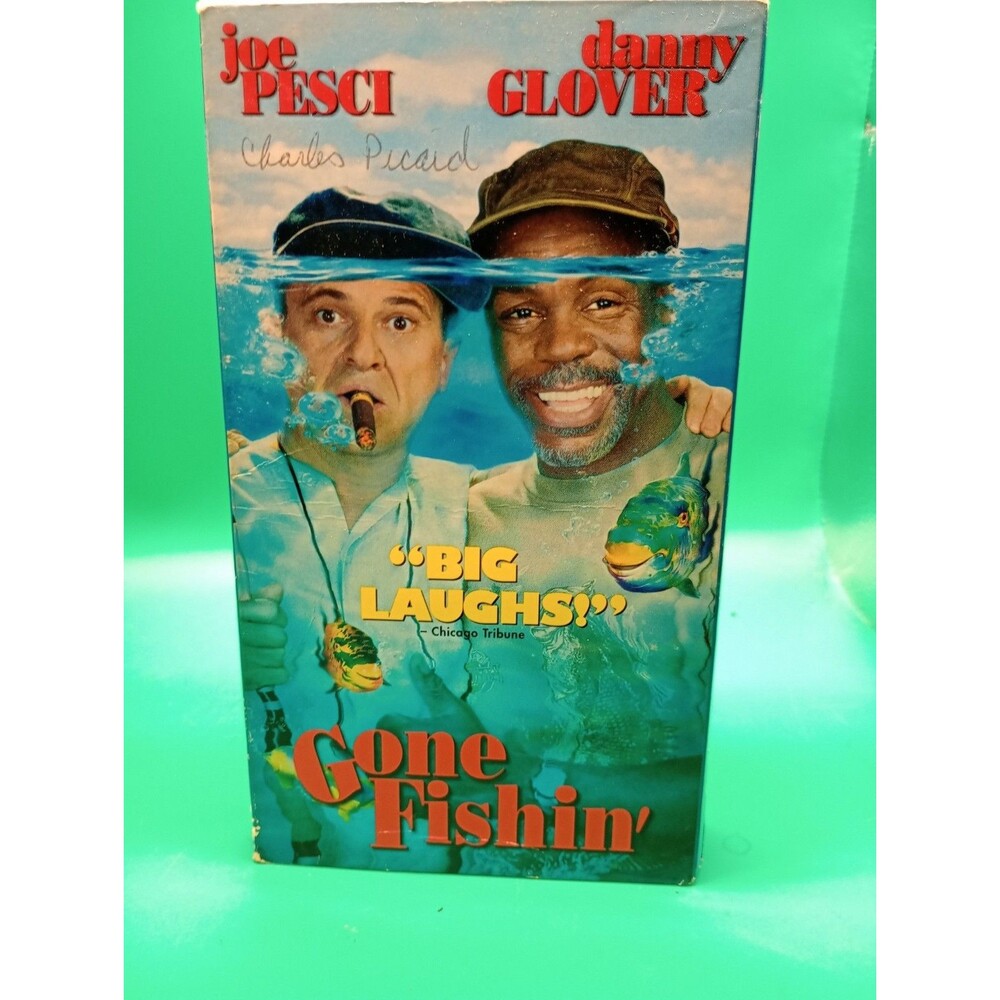 Gone Fishin', Featuring Danny Clover And Joe Pesci vintage Vhs tape